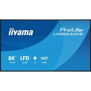 86" iiyama ProLite LH8664UHS-B3AG kép
