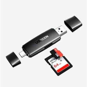 UGREEN 2in1 USB-C/USB-A Card Reader kép