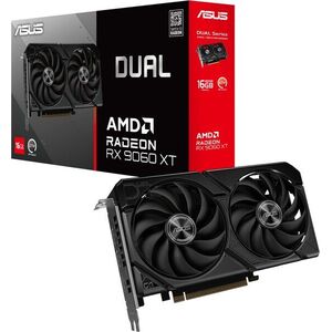 ASUS DUAL Radeon RX 9060 XT 16G kép