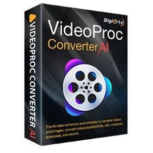 VideoProc Converter AI, élethosszig tartó, Windows (elektronikus licenc) kép