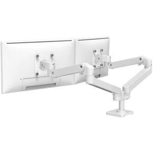 ERGOTRON LX Pro Dual Side-by-Side Arm, asztali kétkaros tartó 2 monitorhoz, fehér kép