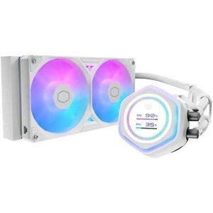 Cooler Master MasterLiquid Atmos II LCD 240 White kép