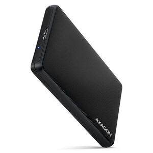 AXAGON EE25-SL, screwless SLIDE box 2, 5" HDD / SSD, SuperSpeed USB 5Gbps kép