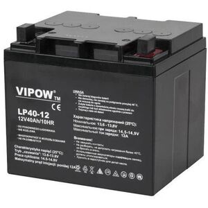 Vipow BAT0222 zselés tölthető elem 12 V/40 Ah kép