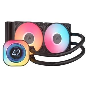 Corsair iCUE LINK TITAN 240 RX LCD Black kép