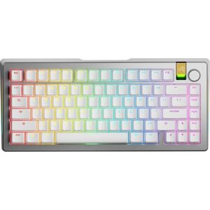 GLORIOUS GMMK 3 PRO HE 75% Prebuilt Wired Silver - US kép