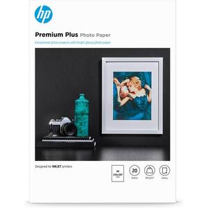 HP PREMIUM PLUS GLOSSY PHOTO PAPER 20 SHEET A4 kép