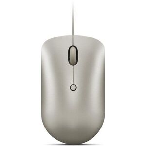 Lenovo 540 USB-C Wired Compact Mouse (Sand) kép
