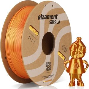 Alzament PLA Silk Dual Color 1 kg Red-Gold kép