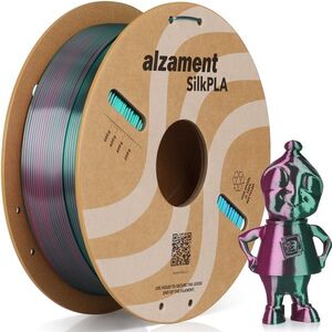 Alzament PLA Silk Tri Color 1 kg Red-Green-Blue kép