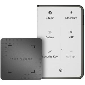 Ledger Stax Crypto Hardware Wallet with Recovery Key kép