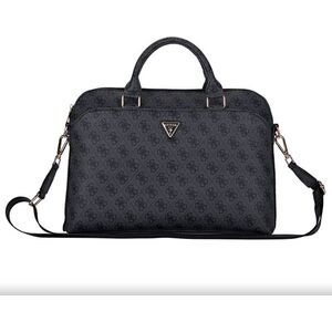Guess PU 4G Triangle Logo 13/14/15" fekete laptop táska kép