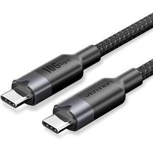 Vention USB 3.2 Gen 2 Type-c Cable 0, 5m Black kép