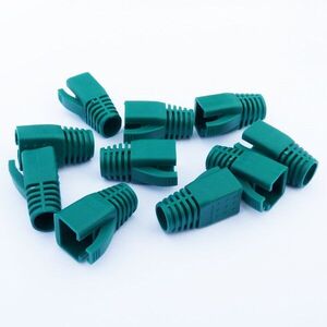 Datacom RJ45 törésgátló, CAT6A, CAT7, zöld, 10db kép