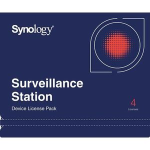 Synology NAS Surveillance Station 4× IP kamera licenc kép