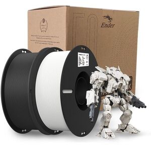 Creality Ender-PLA Value Pack(2 Spools Pack) White + Black kép