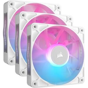 CORSAIR iCUE LINK RX120 RGB Starter Kit - White Triple Pack kép