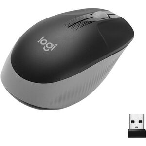 Logitech Wireless Mouse M190, Mid Grey kép