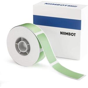 Niimbot D11/D110 RP címke, 12×40 mm, 160 db, zöld kép