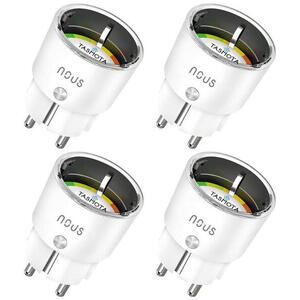 Nous A1T WiFi Smart aljzat Tasmota firmware-rel 16 A-ig (4 db) kép