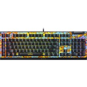 Razer Pokémon Kanto Starters Ed. BLACKWIDOW V4 X (Green Switch) kép