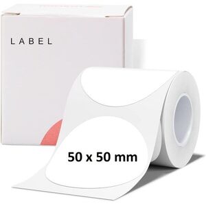 Niimbot R B21 címke, 50×50 mm, 150 db, Round kép