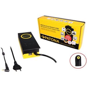 PATONA 19V/4.7A 90W/ csatlakozó 5.5x1.7mm/ + USB kimenet kép