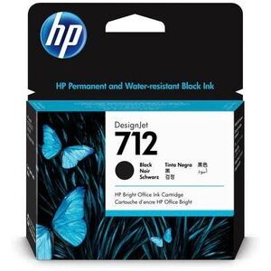 HP 3ED71A sz. 712XL fekete kép