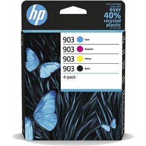 HP 6ZC73AE sz. 903 fekete+ciánkék+magenta+sárga kép