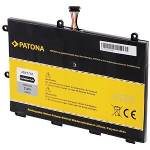 Patona Lenovo Thinkpad Yoga 11e series kompatibilis, 4400 mAh, Li-Pol, 7, 4 V, 45N1750 kép
