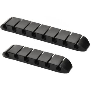 AlzaPower Long Cable Clips 2 pcs fekete kép