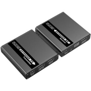 PremiumCord HDMI Extender FULL HD 1080p 70 m-re Cat6/Cat6A/Cat7-en keresztül, helyi kimenettel kép