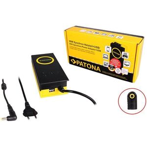 PATONA 19V/4.7A 90W/ csatlakozó 5.5x3mm/ + USB kimenet kép