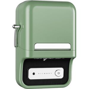 Niimbot B21 Pro sötétzöld + tekercs címke kép