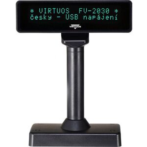 Virtuos VFD FV-2030B fekete kép