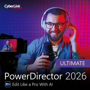 CyberLink PowerDirector 2026 Ultimate (elektronikus licenc) kép