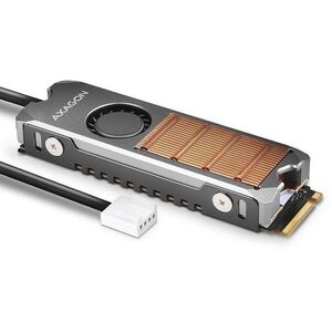AXAGON CLR-M2FAN COPPER Heatsink with FAN for M.2 SSD kép