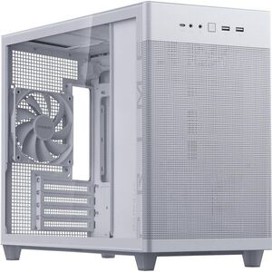 ASUS Prime AP201 Tempered Glass White kép