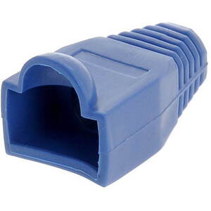 Datacom RJ45 törésgátló, műanyag, kék, 10-pack kép