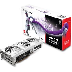 SAPPHIRE PURE AMD Radeon RX 9070 GAMING OC 16G kép