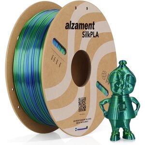 Alzament PLA Silk Candy 1 kg Blue + Green kép