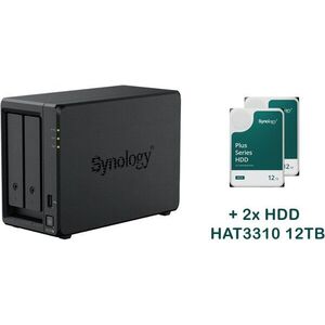 Synology DS725+ 2 × HAT3310-12T (24 TB) kép