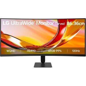 34" LG UltraWide 34U601B-B kép