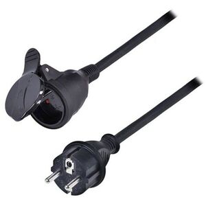 Solight kültéri hosszabbító, 10 m, 1 aljzat, IP44, H07RN-F neoprén, 3×2, 5 mm² kép