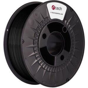 C-TECH ESSENTIAL LINE, PETG, fekete, 1, 75 mm, 1 kg kép