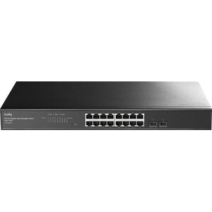 CUDY 16-Port Gigabit Light-Managed Switch with 2 SFP kép