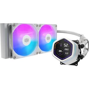 Cooler Master MasterLiquid Core Nex Digital 240 White kép