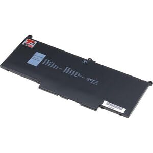 T6 Power Dell Latitude 7280 kompatibilis, Li-Poly, 7, 6 V, 7500 mAh (57 Wh), fekete kép