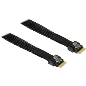 Inter-Tech (SFF-8654 4i) Slim SAS to (SFF-8654 4i) Slim SAS, 0, 7 m kép