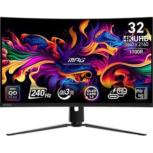 31.5" MSI MPG 321CURX QD-OLED kép